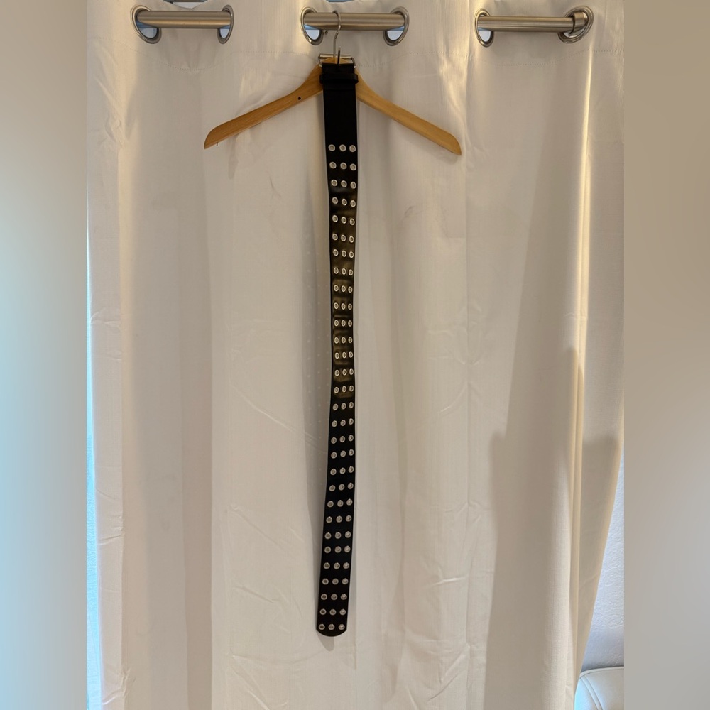 Black Belt with Silver Studs